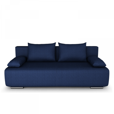Canapele extensibile - Canapea extensibilă cu spatiu depozitare Georgia Dark Blue